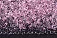 Бисер японский TOHO Demi Round 8/0 #0967 хрусталь/неоновый розалин, окрашенный изнутри, 5 грамм