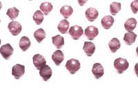 Бусины биконусы хрустальные 3мм, цвет AMETHYST MATT, 745-065, 20шт