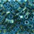 Бисер японский TOHO Cube кубический 3мм #0284 морская вода/золото, окрашенный изнутри, 5 грамм - Бисер японский TOHO Cube кубический 3мм #0284 морская вода/золото, окрашенный изнутри, 5 грамм