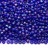 Бисер японский TOHO круглый 11/0 #0087F темный сапфир, матовый радужный прозрачный, 10 грамм - Бисер японский TOHO круглый 11/0 #0087F темный сапфир, матовый радужный прозрачный, 10 грамм