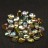Бусины Pip beads 5х7мм, цвет 00030/98534 Crystal Lemon Rainbow, 701-052, 20шт - Бусины Pip beads 5х7мм, цвет 00030/98534 Crystal Lemon Rainbow, 701-052, 20шт