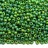 Бисер японский MIYUKI круглый 11/0 #0411FR зеленый, матовый радужный непрозрачный, 10 грамм - Бисер японский MIYUKI круглый 11/0 #0411FR зеленый, матовый радужный непрозрачный, 10 грамм