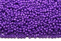 Бисер чешский PRECIOSA круглый 10/0 16328 фиолетовый непрозрачный, 1 сорт, 50г