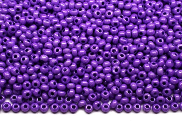 Бисер чешский PRECIOSA круглый 10/0 16328 фиолетовый непрозрачный, 1 сорт, 50г Бисер чешский PRECIOSA круглый 10/0 16328 фиолетовый непрозрачный, 1 сорт, 50г