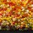 Бисер чешский PRECIOSA Микс 10/0 #005, оттенок оранжевый, 50г - Бисер чешский PRECIOSA Микс 10/0 #005, оттенок оранжевый, 50г