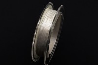 Ювелирный тросик Flex-rite 7 strand, толщина 0,35мм, цвет жемчужное серебро, 1017-059, катушка 9,14м