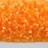 Бисер чешский PRECIOSA сатиновая рубка 9/0 05183 оранжевый, 50г - Бисер чешский PRECIOSA сатиновая рубка 9/0 05183 оранжевый, 50г