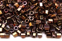 Бисер японский TOHO Hexagon шестиугольный 8/0 #0224 олимпийская бронза, 5 грамм