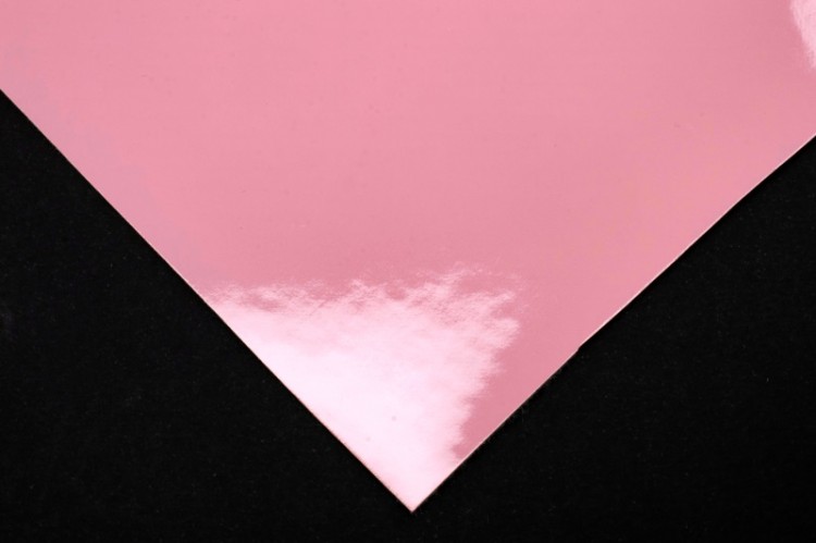 Кожа искусственная лакированная для рукоделия 15х20см, цвет розовый, 1028-028, 1шт Кожа искусственная лакированная для рукоделия 15х20см, цвет розовый, 1028-028, 1шт