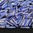 Бисер японский Miyuki Twisted Bugle 2,7х12мм #3940 прозрачный/светлый сапфир, серебряная линия внутри, 1 упаковка (около 13 грамм) - Бисер японский Miyuki Twisted Bugle 2,7х12мм #3940 прозрачный/светлый сапфир, серебряная линия внутри, 1 упаковка (около 13 грамм)