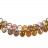 Бусины Pip beads 5х7мм, цвет 00030/98532 Crystal Brown Rainbow, 701-051, 20шт - Бусины Pip beads 5х7мм, цвет 00030/98532 Crystal Brown Rainbow, 701-051, 20шт