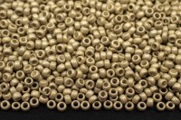 Бисер японский TOHO круглый 15/0 #0558F алюминий, матовый гальванизированный, 10 грамм