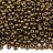 Бисер чешский PRECIOSA круглый 10/0 94200М матовый бронзовый непрозрачный металлик, 1 сорт, 50г - Бисер чешский PRECIOSA круглый 10/0 94200М матовый бронзовый непрозрачный металлик, 1 сорт, 50г