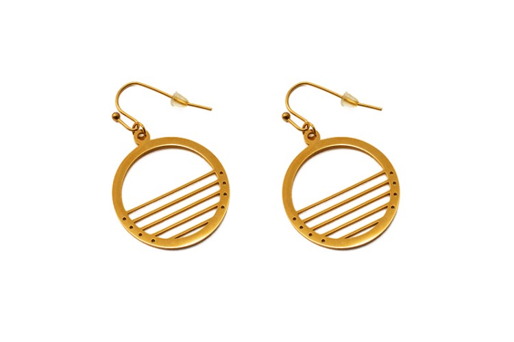 Основа для серег Круг Beadsmith 40х25х2мм, отверстие 1,8мм, цвет золото, хирургическая сталь, 21-628, 1 пара Основа для серег Круг Beadsmith 40х25х2мм, отверстие 1,8мм, цвет золото, хирургическая сталь, 21-628, 1 пара