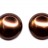 Glass Pearl Cabochon 18мм, цвет 70418 коричневый, 756-039, 2шт - Glass Pearl Cabochon 18мм, цвет 70418 коричневый, 756-039, 2шт