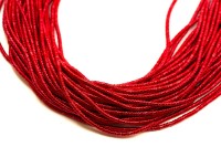 Канитель фигурная Бамбук 2,1мм, цвет красный, 49-099, 5г (около 0,85м)