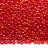 Бисер японский MIYUKI круглый 11/0 #0254D красный, радужный прозрачный, 10 грамм - Бисер японский MIYUKI круглый 11/0 #0254D красный, радужный прозрачный, 10 грамм