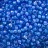 Бисер японский TOHO круглый 8/0 #0309 светлый сапфир/синий, окрашенный изнутри, 10 грамм - Бисер японский TOHO круглый 8/0 #0309 светлый сапфир/синий, окрашенный изнутри, 10 грамм