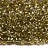 Бисер японский TOHO Treasure цилиндрический 11/0 #0996 перидот радужный, золотая линия внутри, 5 грамм - Бисер японский TOHO Treasure цилиндрический 11/0 #0996 перидот радужный, золотая линия внутри, 5 грамм