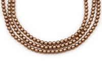 Жемчуг Preciosa, цвет 70111 матовый светло-коричневый, 3мм, 10шт