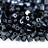 Бисер японский TOHO Hexagon шестиугольный 11/0 #0081 гематит, металлизированный, 5 грамм - Бисер японский TOHO Hexagon шестиугольный 11/0 #0081 гематит, металлизированный, 5 грамм