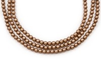 Жемчуг Preciosa, цвет 70418 светло-коричневый, 2мм, 10шт