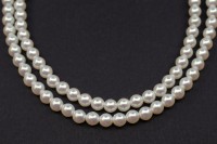 Жемчуг Preciosa, цвет 30000 белый радужный, 4мм, 10шт