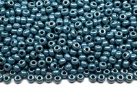 Бисер чешский PRECIOSA круглый 10/0 33025 серо-синий непрозрачный, 2 сорт, 50г