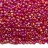 Бисер японский MIYUKI круглый 11/0 #0141FR красный, матовый радужный прозрачный, 10 грамм - Бисер японский MIYUKI круглый 11/0 #0141FR красный, матовый радужный прозрачный, 10 грамм