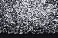 Бисер чешский PRECIOSA круглый 1/0 00050 прозрачный, 50 грамм