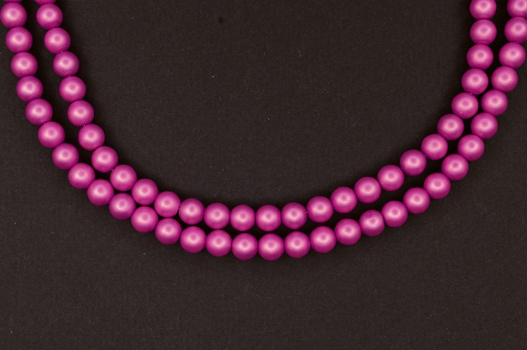 Жемчуг Preciosa, цвет 70126 матовый фуксия, 5мм, 10шт Жемчуг Preciosa, цвет 70126 матовый фуксия, 5мм, 10шт