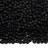 Бисер японский TOHO круглый 11/0 #0049F черный, матовый непрозрачный, 10 грамм - Бисер японский TOHO круглый 11/0 #0049F черный, матовый непрозрачный, 10 грамм
