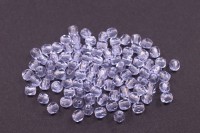 Бусины граненые Firepolish 3мм, отверстие 0,7мм, цвет 20210 сиреневый прозрачный, 713-005, 50шт