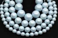 Жемчуг Swarovski 5810 #966 6мм Crystal Pastel Blue Pearl, 5810-6-966, 10шт