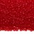 Бисер японский MIYUKI круглый 11/0 #0141F красный, матовый прозрачный, 10 грамм - Бисер японский MIYUKI круглый 11/0 #0141F красный, матовый прозрачный, 10 грамм