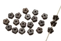 Бусина Flower 5мм, отверстие 1мм, цвет 00030/27470 хром матовый, 733-015, 20шт