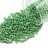 Бисер японский MIYUKI круглый 11/0 #4214 темная зеленая мята, Duracoat гальванизированный, 10 грамм - Бисер японский MIYUKI круглый 11/0 #4214 темная зеленая мята, Duracoat гальванизированный, 10 грамм