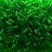Бисер японский TOHO Bugle стеклярус 3мм #0007В зеленая трава, прозрачный, 5 грамм - Бисер японский TOHO Bugle стеклярус 3мм #0007В зеленая трава, прозрачный, 5 грамм