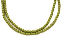 Бусины круглые 2мм, цвет PS1005 авокадо, Pacifica, 737-016, 1 нить (около 100шт)