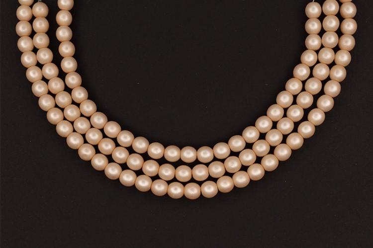 Жемчуг Preciosa, цвет 70173 матовый светло-персиковый, 2мм, 10шт Жемчуг Preciosa, цвет 70173 матовый светло-персиковый, 2мм, 10шт