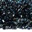 Бисер японский MIYUKI Twist Hex Cut 10/0 #0455 синий ирис, металлизированный, 10 грамм - Бисер японский MIYUKI Twist Hex Cut 10/0 #0455 синий ирис, металлизированный, 10 грамм