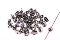 Бусины Pinch beads 5х3мм, отверстие 0,8мм, цвет 00030/29942, 755-046, 10г (около 117шт)