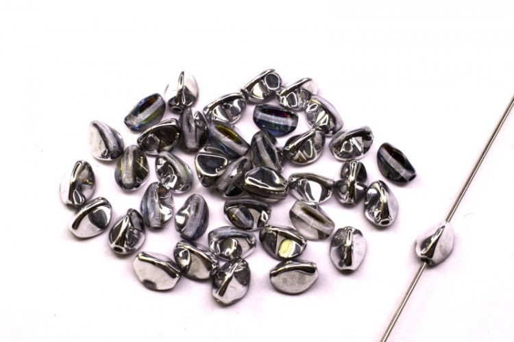 Бусины Pinch beads 5х3мм, отверстие 0,8мм, цвет 00030/29942, 755-046, 10г (около 117шт) Бусины Pinch beads 5х3мм, отверстие 0,8мм, цвет 00030/29942, 755-046, 10г (около 117шт)