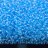 Бисер чешский PRECIOSA круглый 10/0 61000 голубой, прозрачный радужный, 1 сорт, 50г - Бисер чешский PRECIOSA круглый 10/0 61000 голубой, прозрачный радужный, 1 сорт, 50г