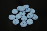 Бусины Ripple beads 12мм, цвет 02010/29567 голубой матовый пастель, 720-026, около 10г (около 13шт)