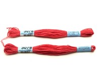 Мулине Gamma, цвет 3078 темно-розовый, хлопок, 8м, 1шт