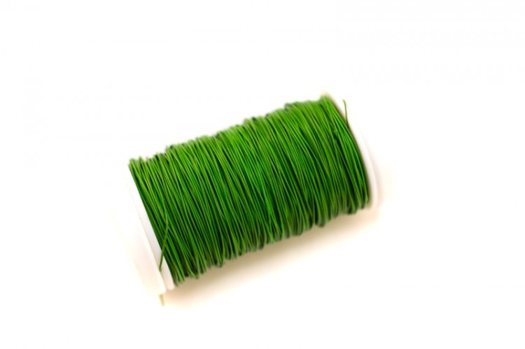 Проволока на катушке толщина 0,3мм, длина 50м, цвет зеленый окрашенный, 1009-157, 1шт Проволока на катушке толщина 0,3мм, длина 50м, цвет зеленый окрашенный, 1009-157, 1шт