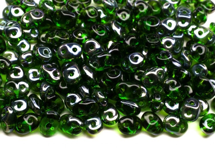 Бусины SuperDuo 2,5х5мм, отверстие 0,8мм, цвет 50050/22501 зеленый/Celsian, 706-127, 10г (около 120шт) Бусины SuperDuo 2,5х5мм, отверстие 0,8мм, цвет 50050/22501 зеленый/Celsian, 706-127, 10г (около 120шт)