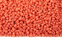 Бисер китайский круглый размер 12/0, цвет К03 розовый непрозрачный, 85г
