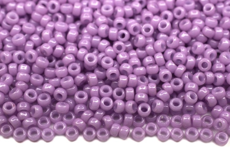 Бисер японский MIYUKI круглый 15/0 #4486 сиреневый, непрозрачный Duracoat, 10 грамм Бисер японский MIYUKI круглый 15/0 #4486 сиреневый, непрозрачный Duracoat, 10 грамм